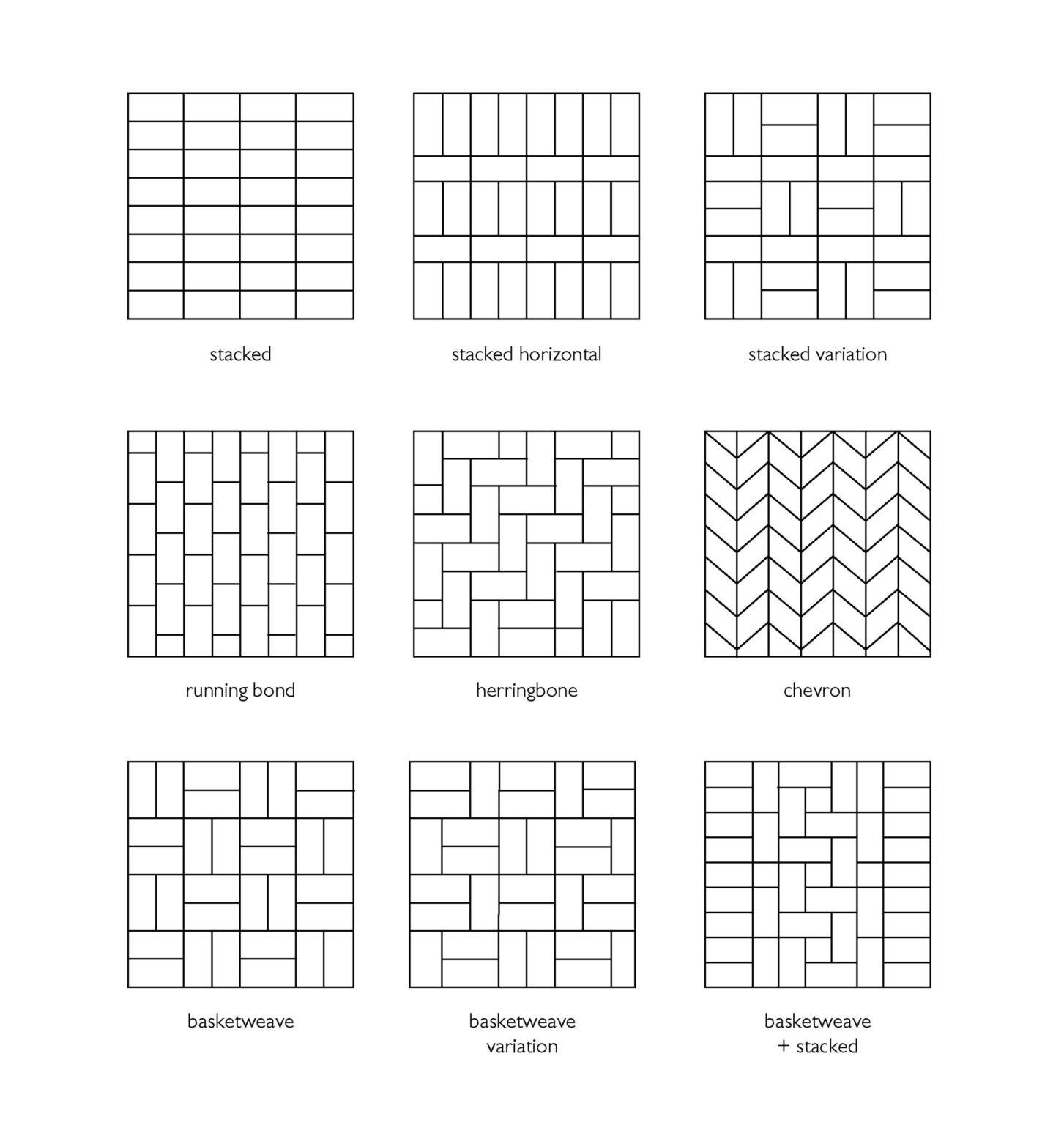 Brick Patterns
